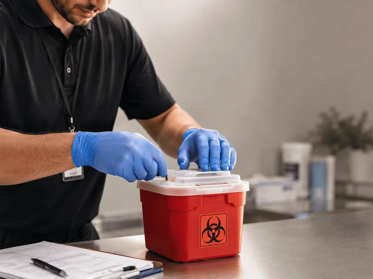 Why choose Sharps Waste Disposal in Ninnekah, OK